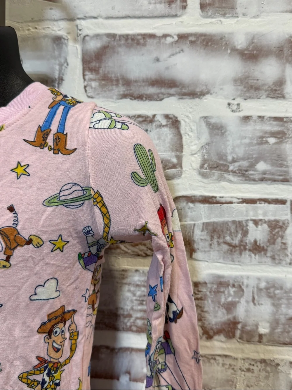 Little Sleepies Pink Disney  Toy Story Character Pajama Set 2T